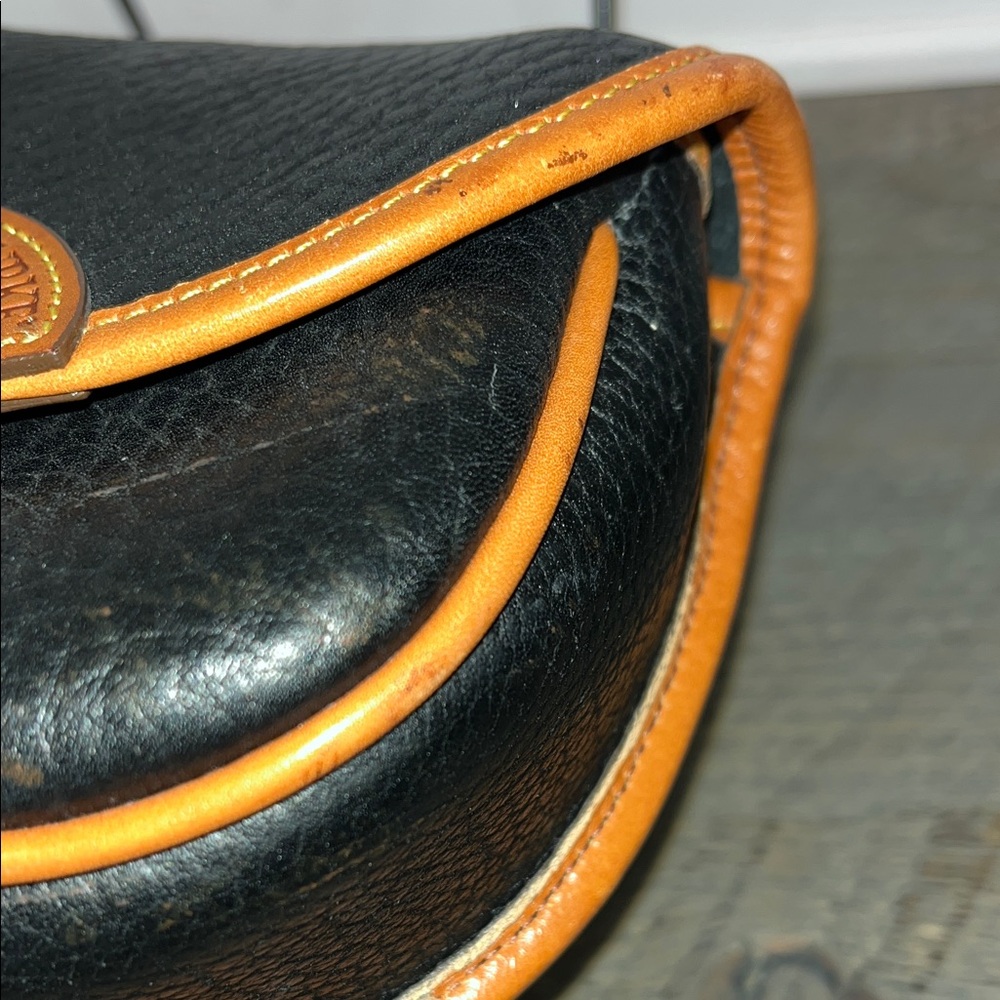 VTG Dooney & Bourke all weather leather cavalry mini crossbody bag - Picture 6 of 9